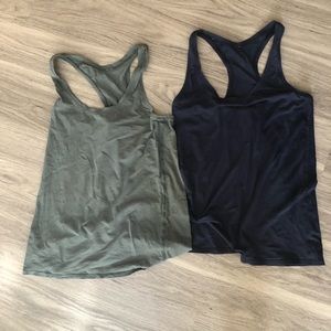Lululemon racerback tanks